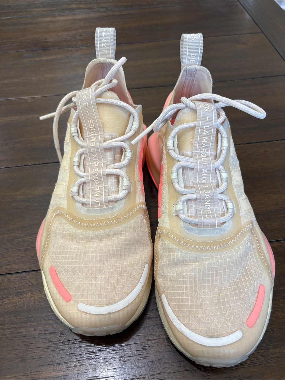 Adidas NMD_V3 Wonder White Pink Boost Sneakers Women’s Size 7 GX5785 - Picture 14 of 14